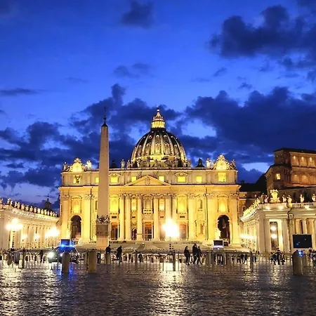 아파트 Luxury For 10 Vaticano S'peter Basilica Aircond Netflix - Sky Wifi